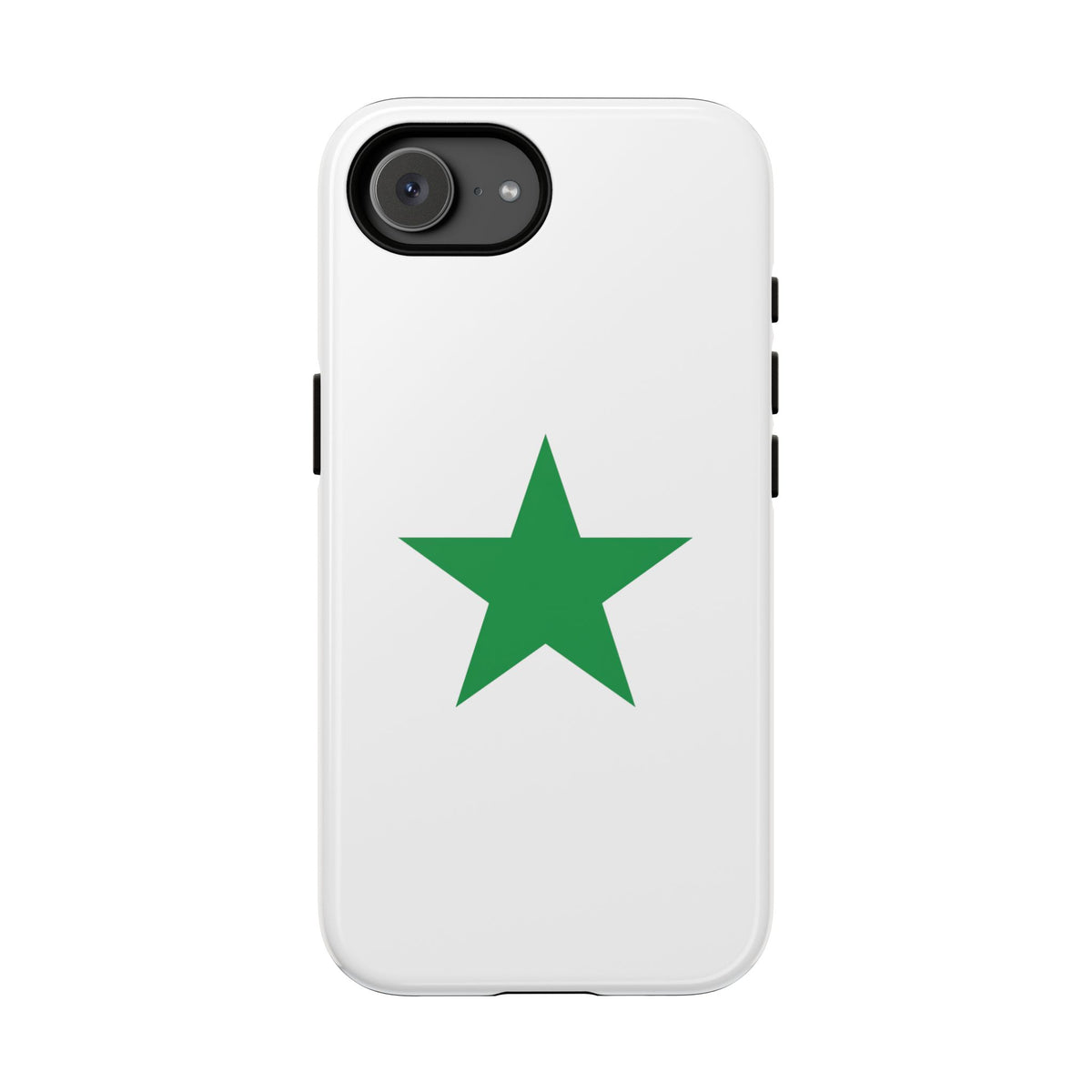 Tough Phone Case — Minimal Green Star Protective Cover