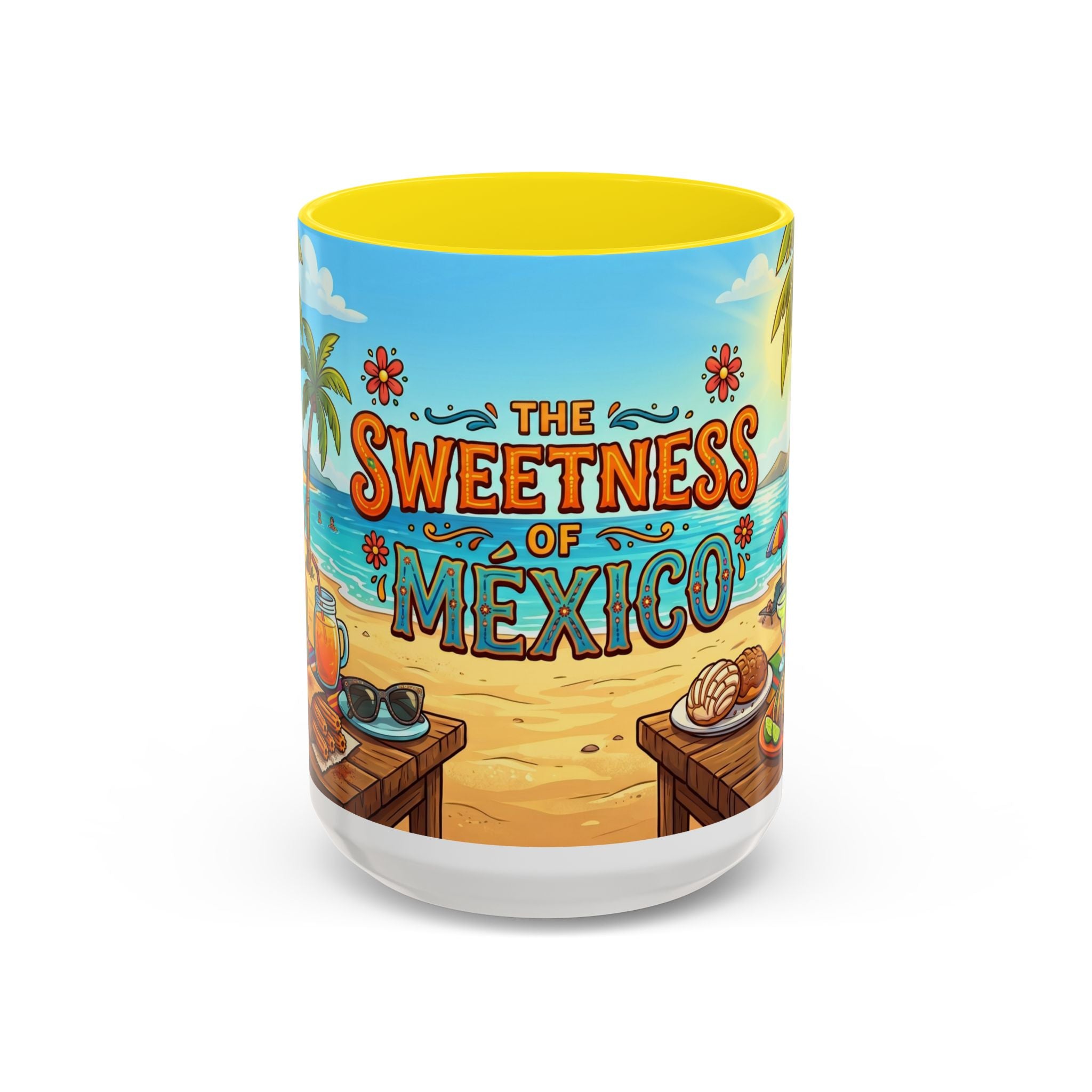 The Sweetness of Mexico Coffee Mug | Mexican Beach Food Illustration