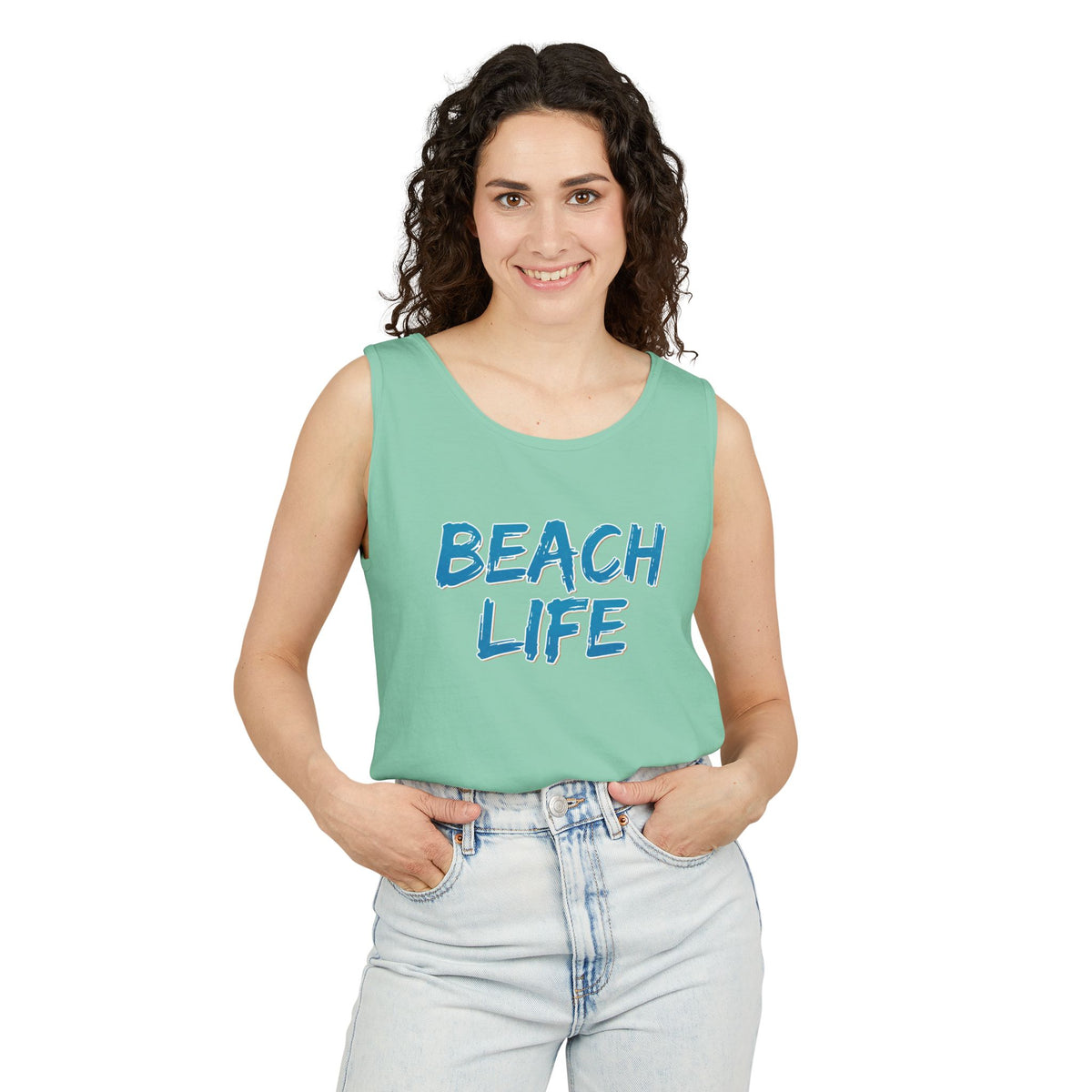 Beach Life tank top | Summer beach casual apparel