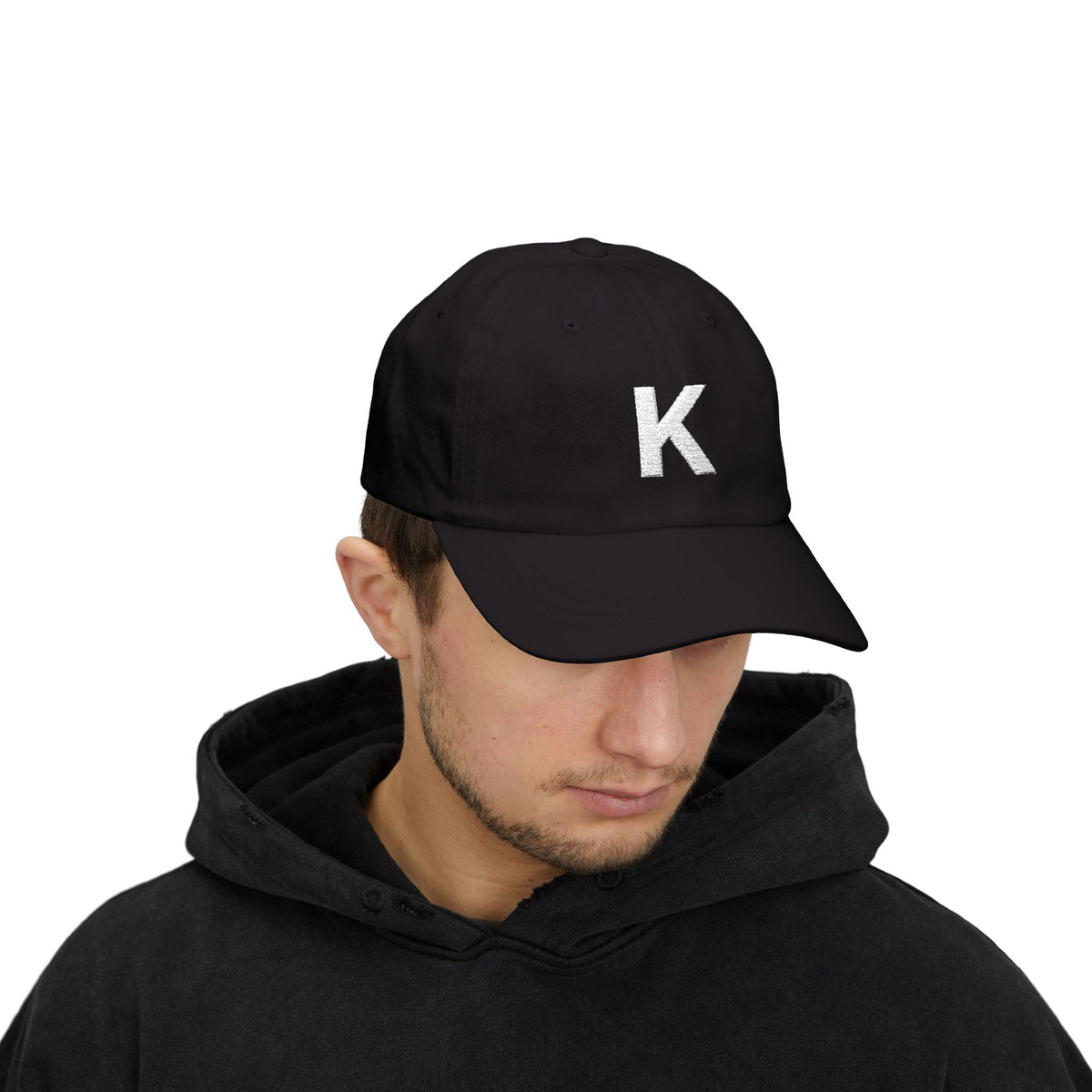 Camouflage K Initial Dad Cap