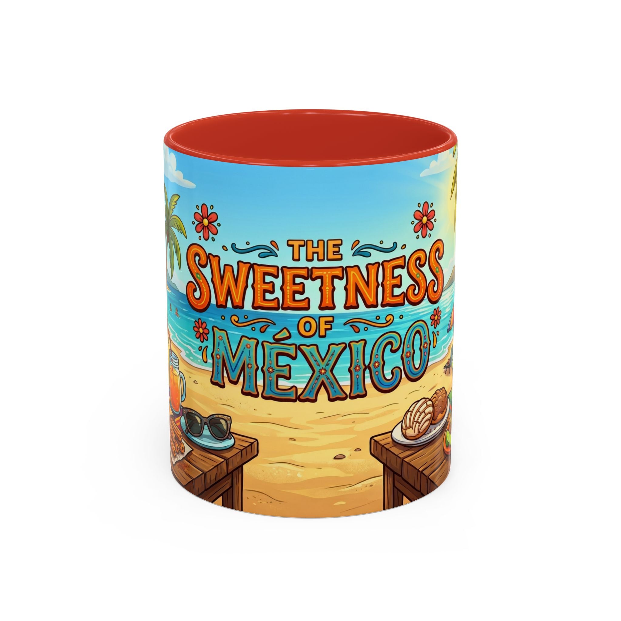 The Sweetness of Mexico Coffee Mug | Mexican Beach Food Illustration