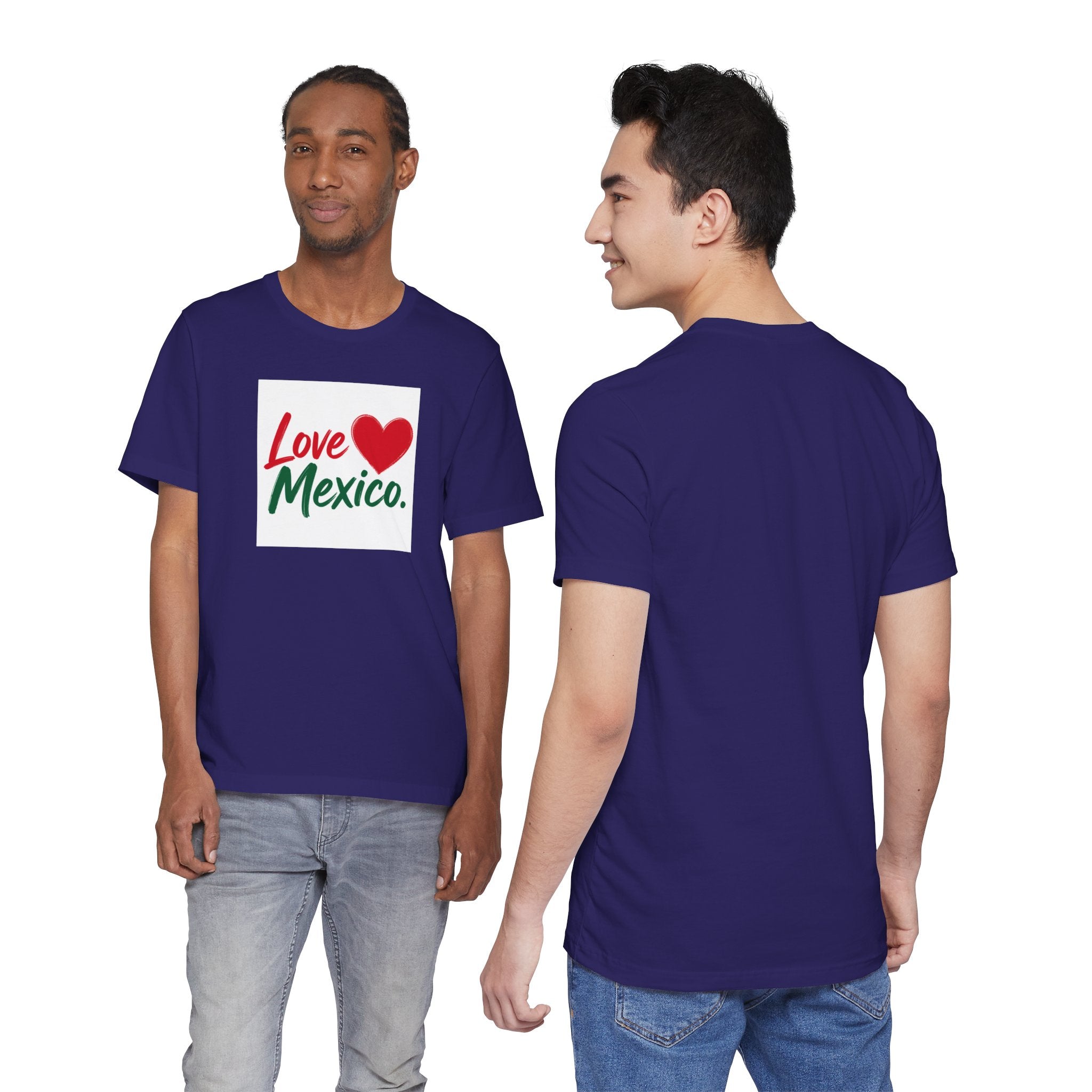 Love Mexico T-Shirt — Heart Mexico Pride Tee